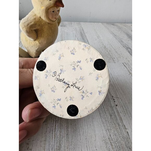 Bethany Lowe chick boy chicken costume spring Easter suit RARE decor box contain - Picture 9 of 10